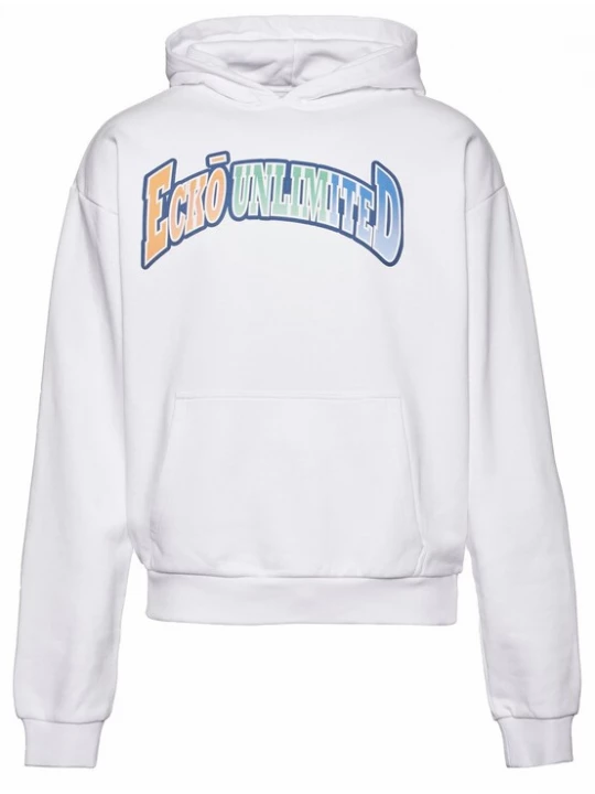 Foto van product Ecko Unlimited Sweatshirt 'Gradient' blauw / groen / lichtoranje / wit