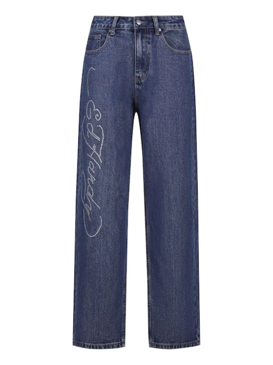 Foto van product Ed Hardy Jeans 'Crystal Roar' indigo