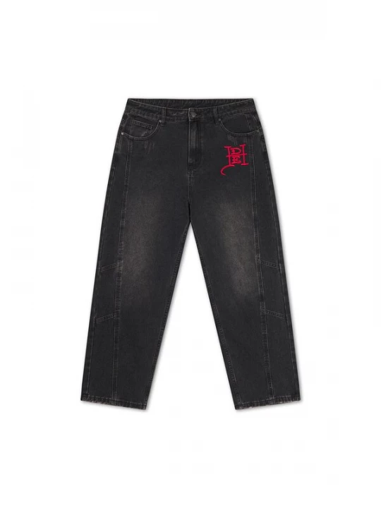 Foto van product Ed Hardy Jeans 'Serpent Skull' lichtgroen / lila / rood / zwart