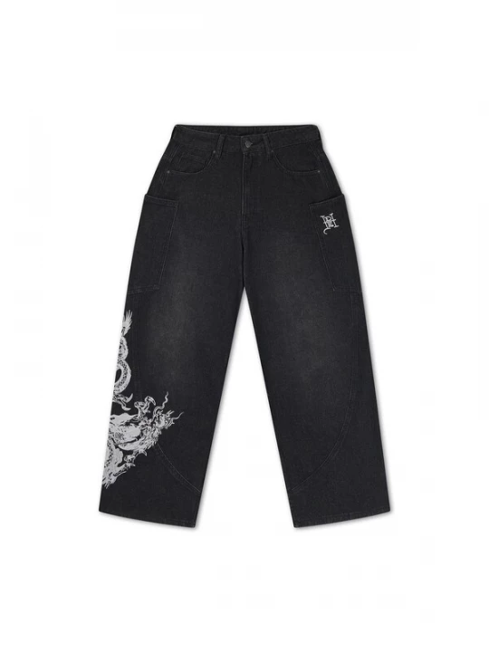 Foto van product Ed Hardy Jeans zwart / wit