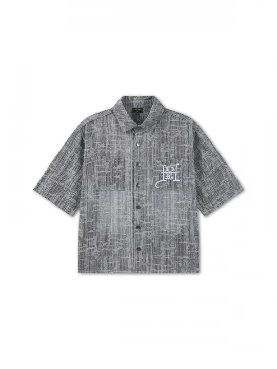 Foto van product Ed Hardy Overhemd zwart / wit