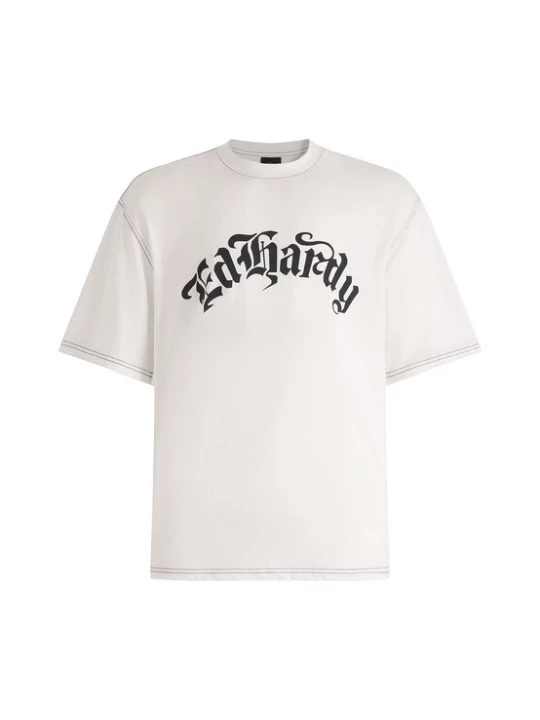 Foto van product Ed Hardy Shirt 'Black Widow' zwart / wit