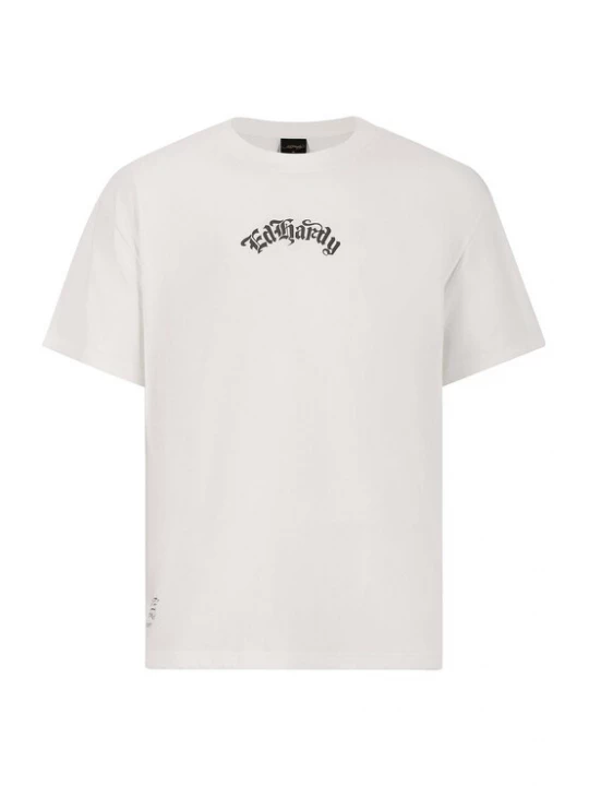 Foto van product Ed Hardy Shirt 'Death Before Dishonor Eagle' grijs / rood / zwart / wit