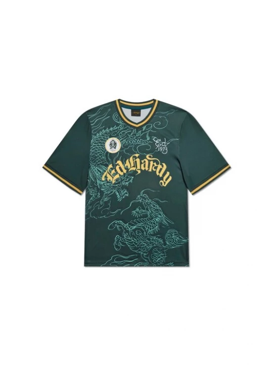 Foto van product Ed Hardy Shirt donkergroen
