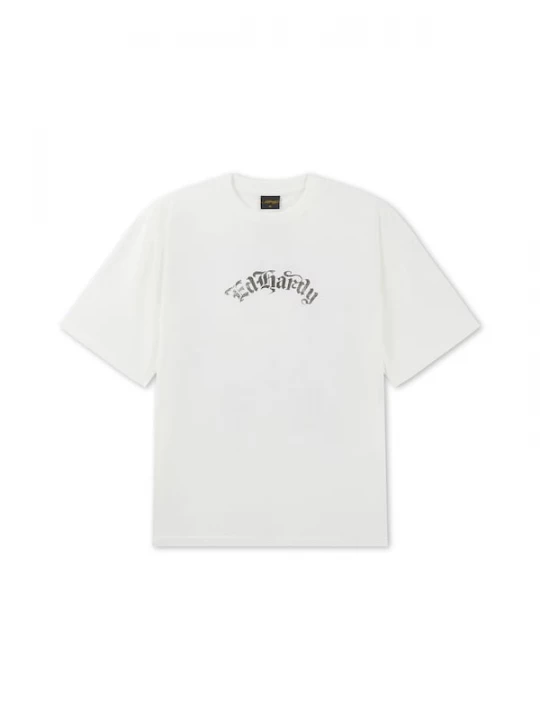 Foto van product Ed Hardy Shirt 'Faded Gothic Skull' grijs / zwart / wit