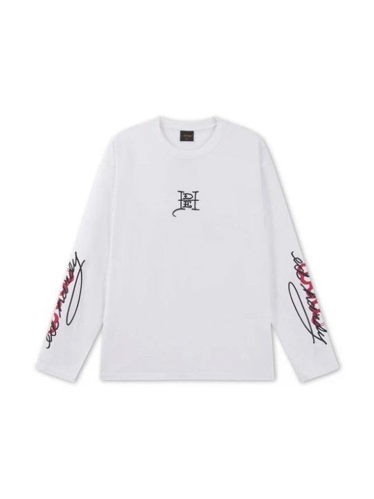Foto van product Ed Hardy Shirt 'Flying Twin Dragon' rood / zwart / wit