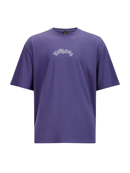 Foto van product Ed Hardy Shirt indigo / sering / bessen