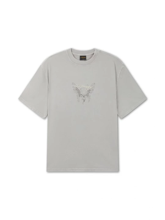Foto van product Ed Hardy Shirt 'Skull Rose' geel / grijs / groen / rood