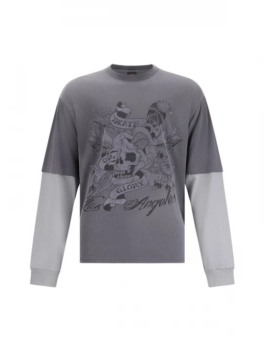 Foto van product Ed Hardy Sweatshirt duifblauw