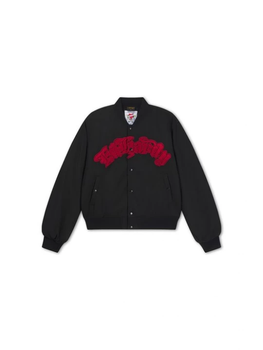 Foto van product Ed Hardy Tussenjas 'Gothic Flaming Eagle' geel / bloedrood / zwart / offwhite