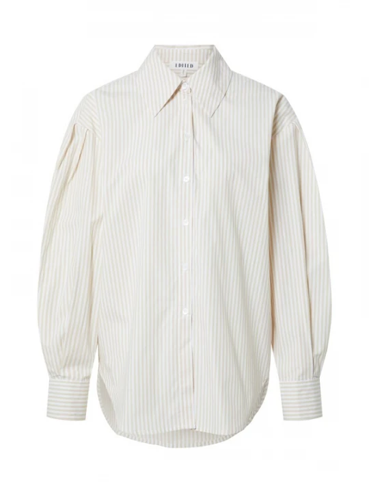 Foto van product EDITED Blouse 'Jaiden' beige / wit