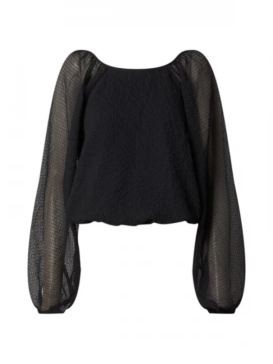 Foto van product EDITED Blouse 'Neele' zwart