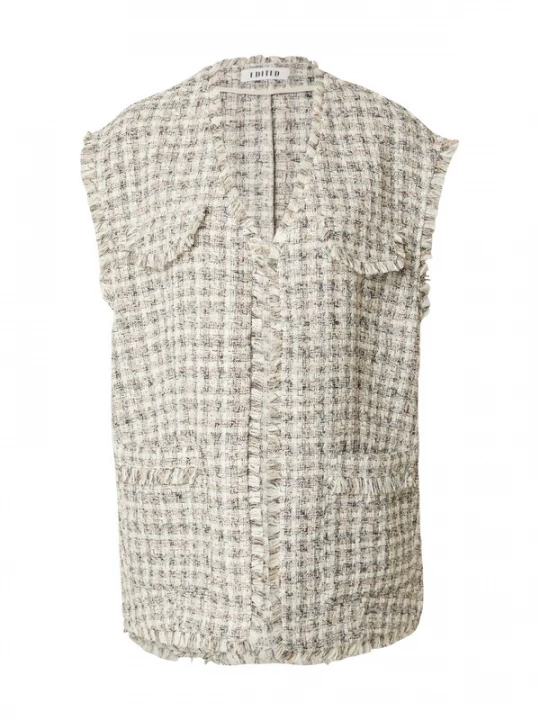 Foto van product EDITED Bodywarmer 'Umina' zwart / wit