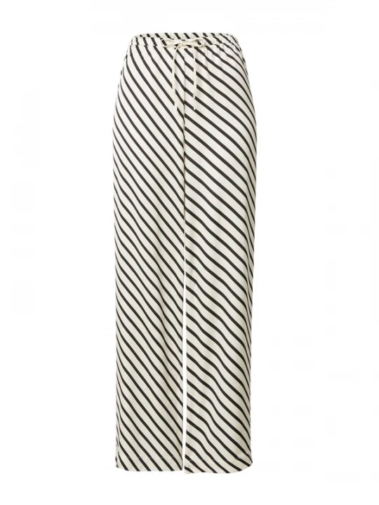 Foto van product EDITED Broek 'Anneli' beige / zwart