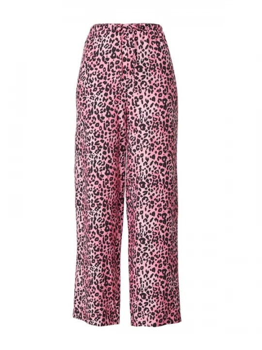 Foto van product EDITED Broek 'Anneli' pink / zwart