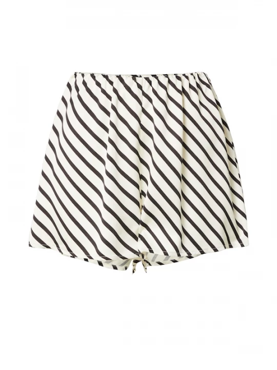 Foto van product EDITED Broek 'Emelie' zwart / wit