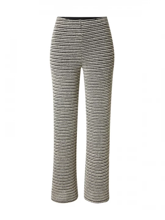 Foto van product EDITED Broek 'Finn' zwart / wit