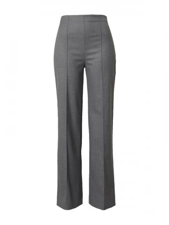 Foto van product EDITED Broek 'Mieke' grijs gemêleerd
