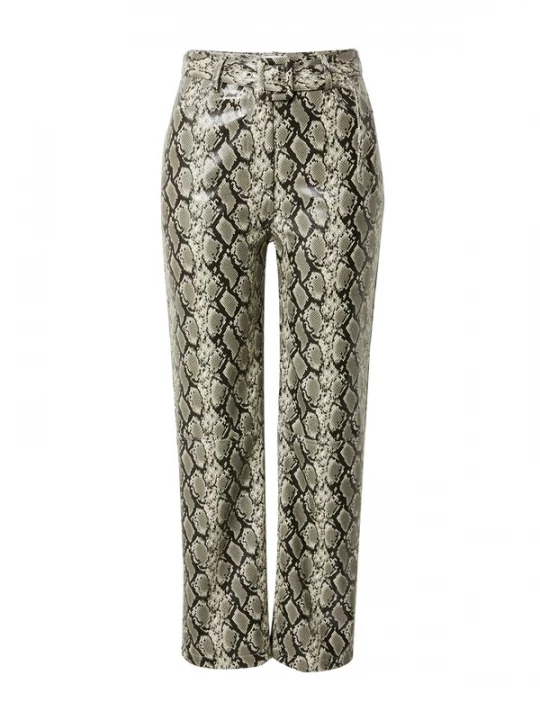 Foto van product EDITED Broek 'Tanisha' rookgrijs / zwart