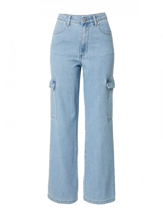 Foto van product EDITED Cargojeans 'Nalu' blauw denim