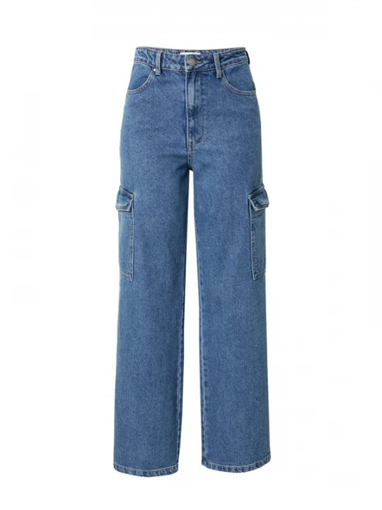 Foto van product EDITED Cargojeans 'Nalu' blauw denim