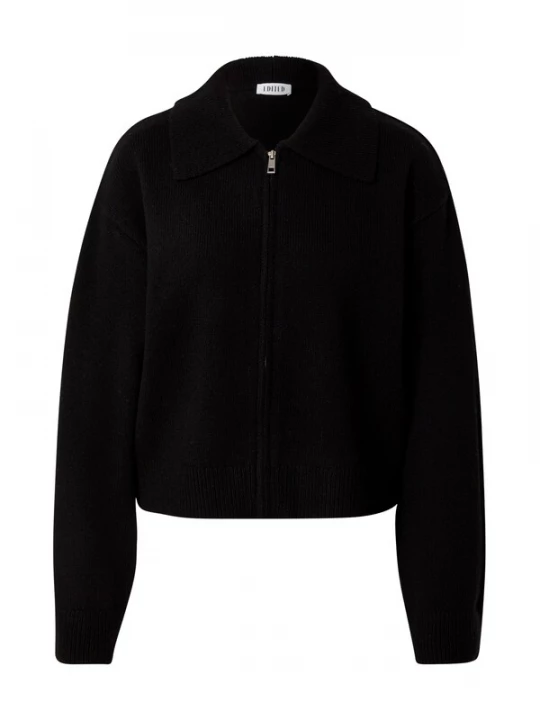 Foto van product EDITED Gebreid vest 'Edda' zwart