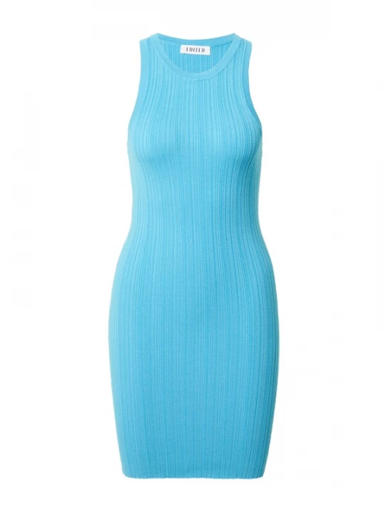 Foto van product EDITED Gebreide jurk 'Laurentia' blauw