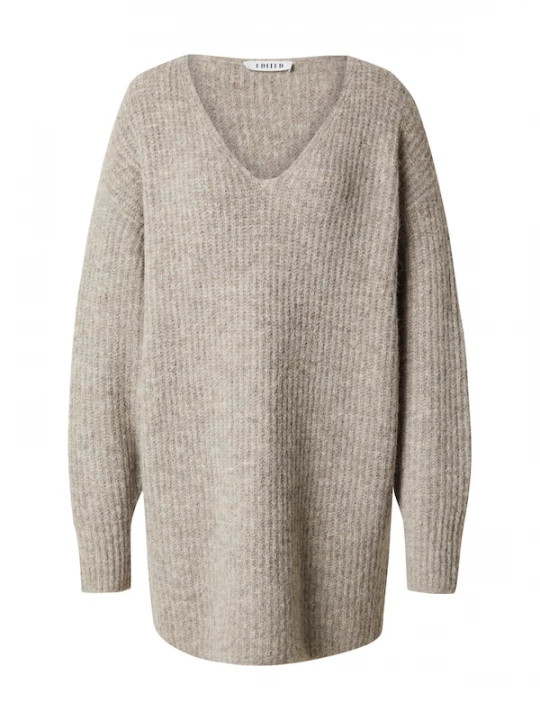 Foto van product EDITED Gebreide jurk 'Nikki' beige / beige gemêleerd