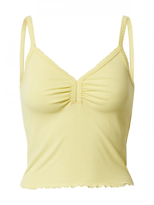 Foto van product EDITED Gebreide top 'Clara' geel