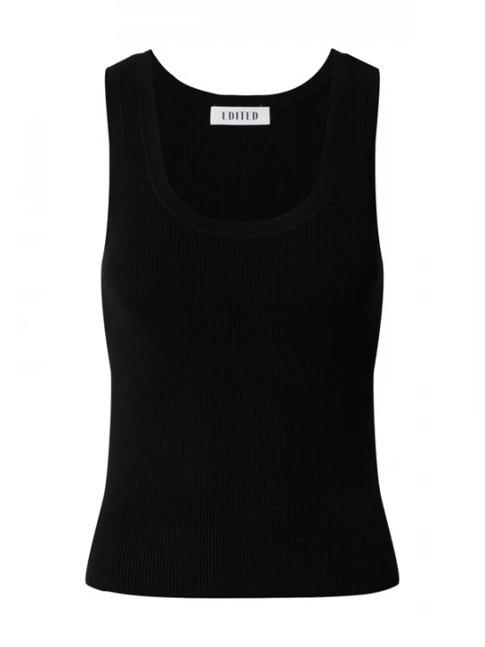 Foto van product EDITED Gebreide top 'Maura' zwart
