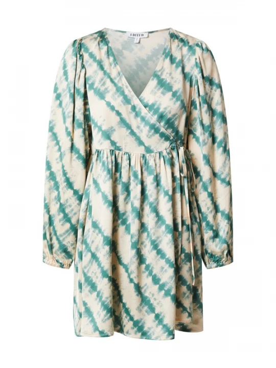 Foto van product EDITED Jurk 'Blue' beige / groen
