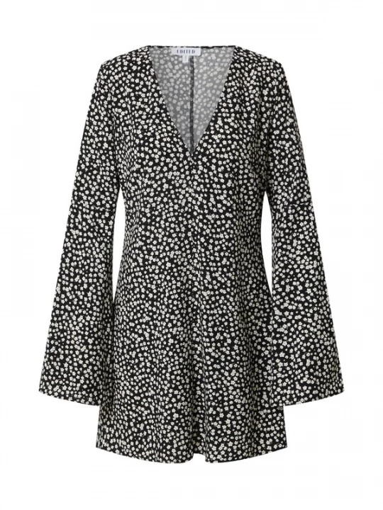 Foto van product EDITED Jurk 'Cadence' gemengde kleuren / zwart