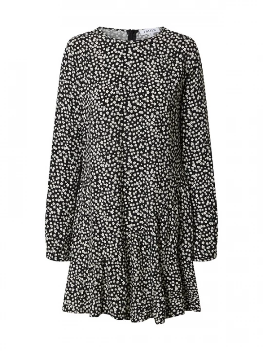 Foto van product EDITED Jurk 'Dilara' gemengde kleuren / zwart