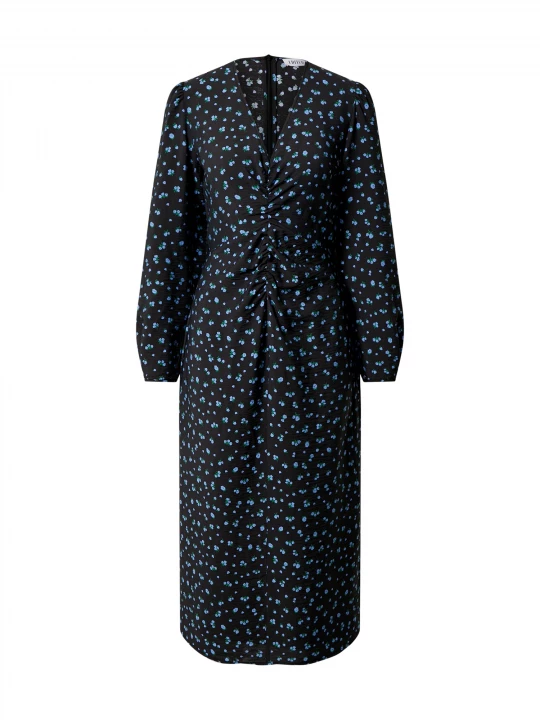 Foto van product EDITED Jurk 'Nora' blauw / zwart