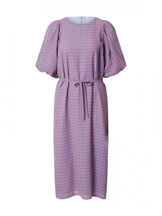 Foto van product EDITED Jurk 'Tessa' navy / lila / rood