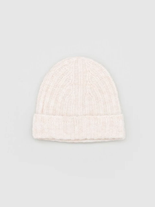 Foto van product EDITED Muts 'Dyre' beige gemêleerd
