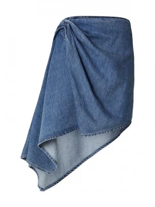 Foto van product EDITED Rok 'Dana' blauw / blauw denim