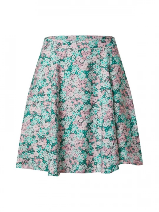 Foto van product EDITED Rok 'Danica' jade groen / gemengde kleuren