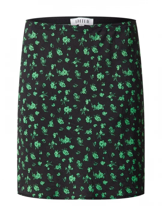 Foto van product EDITED Rok 'Danna' groen / zwart