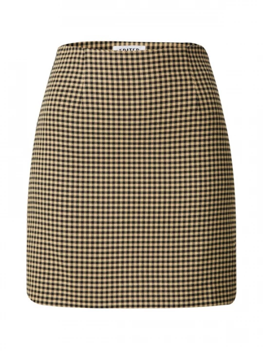 Foto van product EDITED Rok 'Josie' beige / zwart