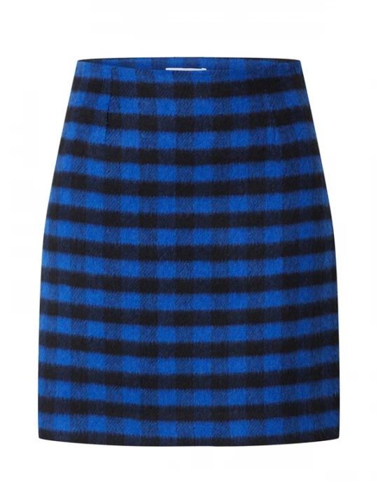 Foto van product EDITED Rok 'Josie' blauw / zwart