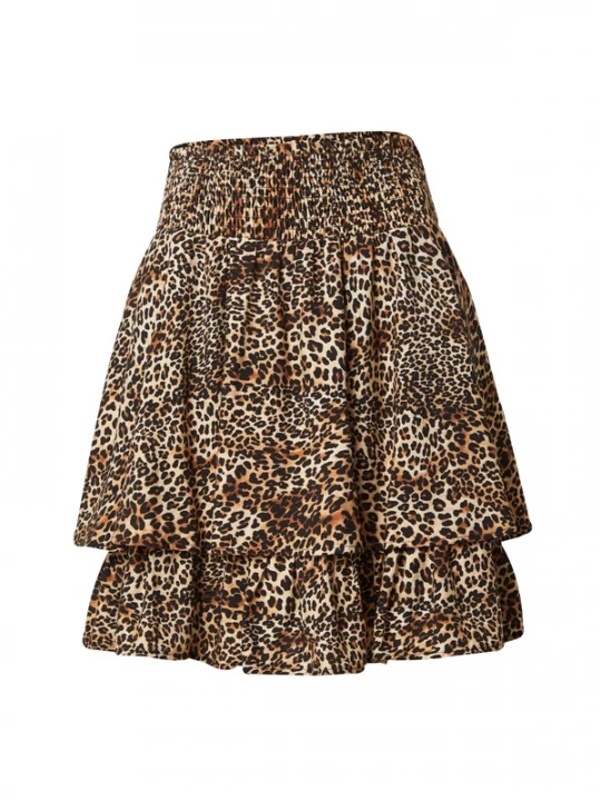 Foto van product EDITED Rok 'Magnolia' beige / bruin / zwart