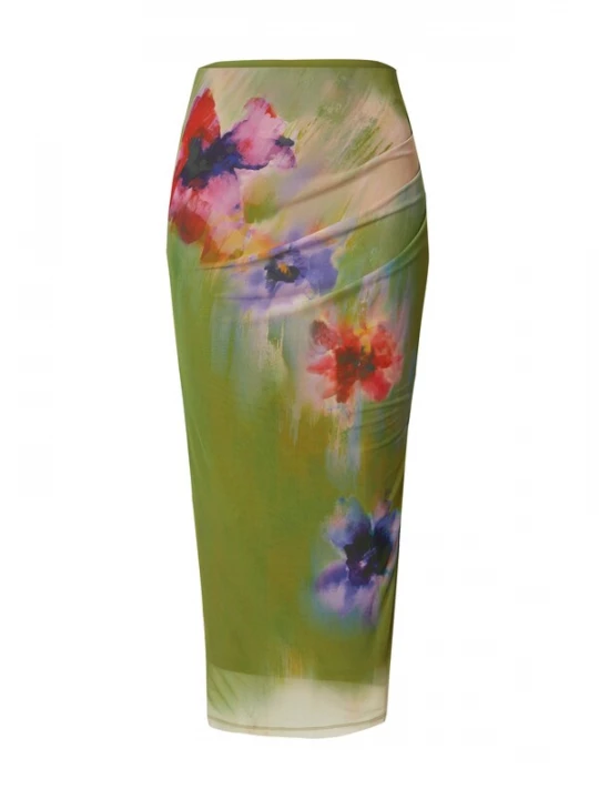 Foto van product EDITED Rok 'Marika' groen