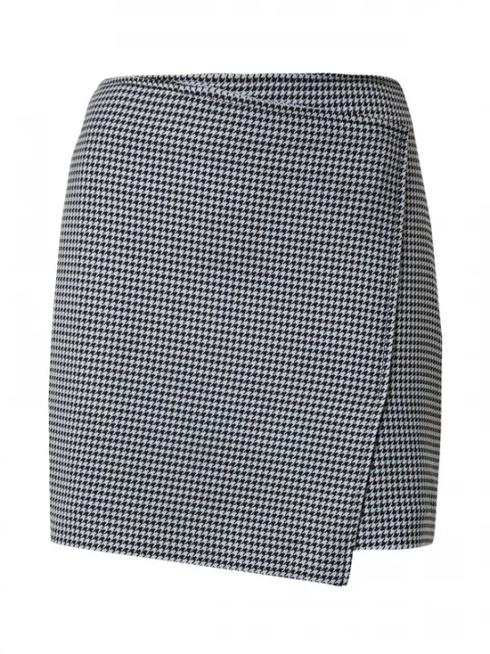 Foto van product EDITED Rok 'Marike' blauw / zwart