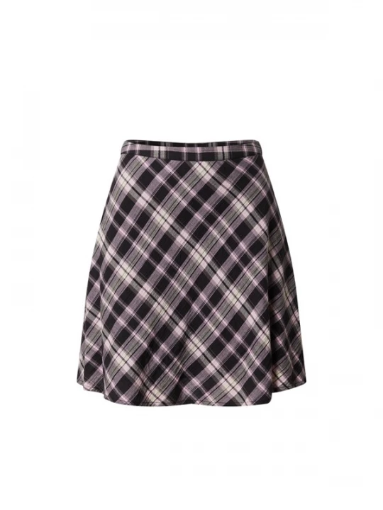 Foto van product EDITED Rok 'Quinka' pink / zwart