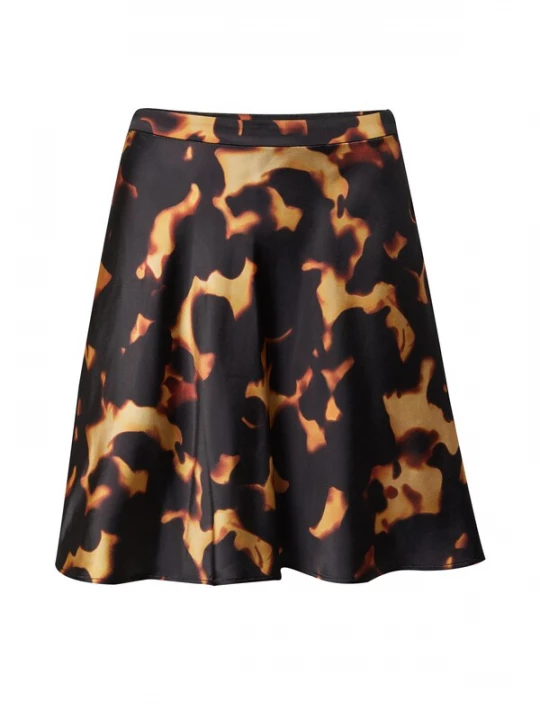 Foto van product EDITED Rok 'Verenice' geel / zwart