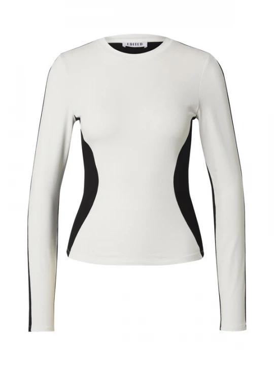 Foto van product EDITED Shirt 'Berenike' zwart / wit