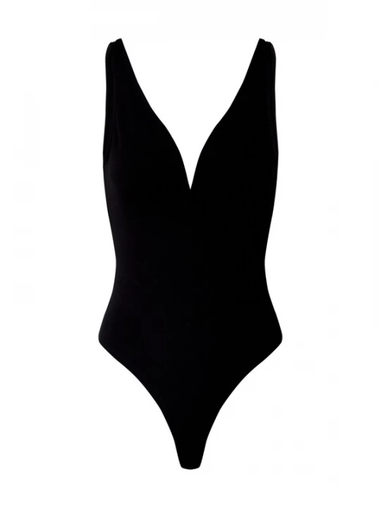 Foto van product EDITED Shirt body 'Daliah' zwart