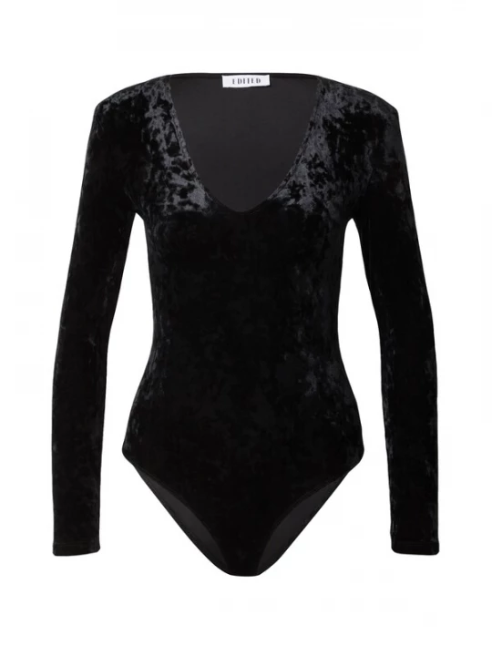Foto van product EDITED Shirt body 'Luciana' zwart