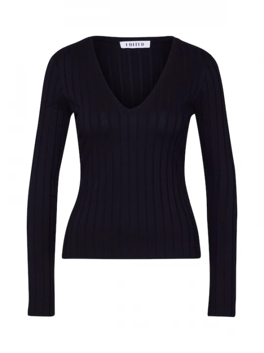 Foto van product EDITED Shirt 'Elin' zwart